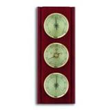 Estacion de clima de pared madera 27 cms